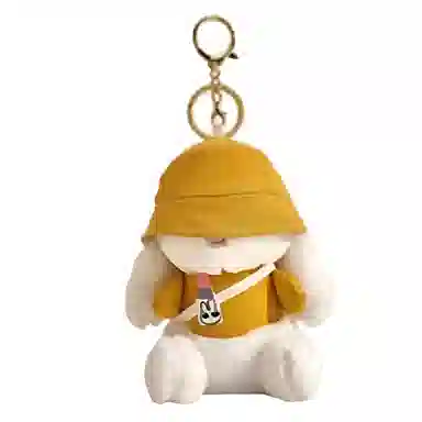 钵提 玉兔 玩偶 毛绒挂件