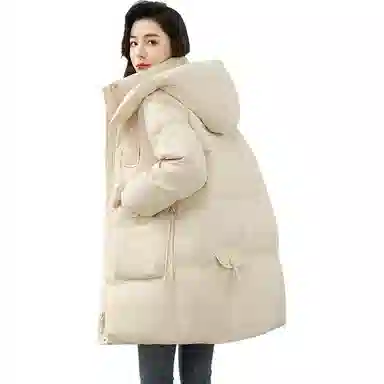 鸭鸭 时尚通勤保暖外套羽绒服 女款