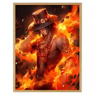 欧洛伊 动漫灯光画路飞索隆小夜灯 成品模型