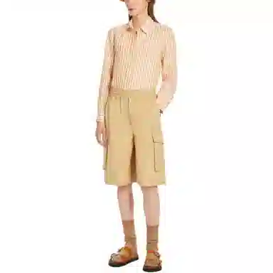 MaxMara Linen Canvas Shirt