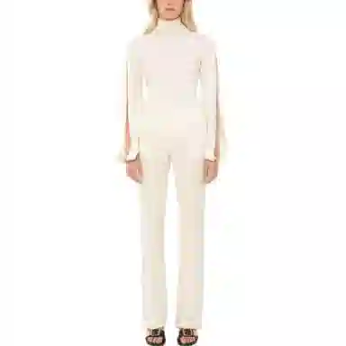 Chloe High-Waisted Tailored Pants