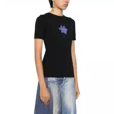 MM6 Maison Margiela Obsidian Black Tee