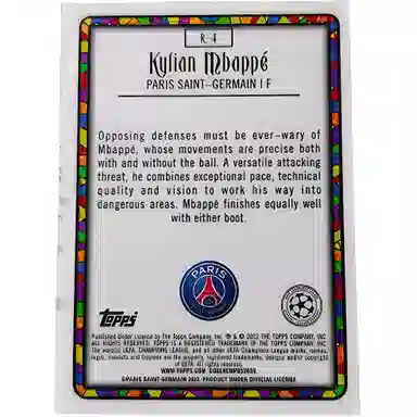 Topps Merlin Kylian Mbappe SSP