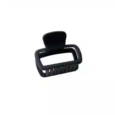 水中玉 磨砂方形小号抓夹后脑勺半扎发鲨鱼夹简约发卡高端夹子头饰 亚克力 发夹 女款