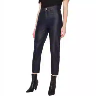 Armani Exchange Mid-Rise Straight Jeans Denim Blue