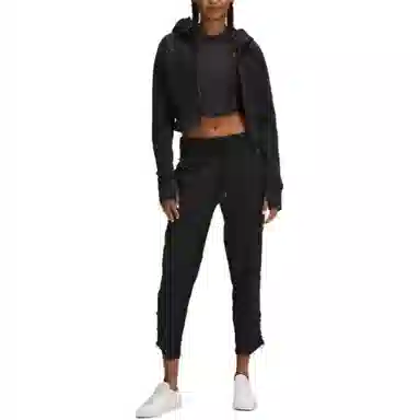 lululemon Scuba Full-Zip Cropped Hoodie