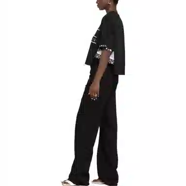 VERSACE FW22 Silver Baroque T