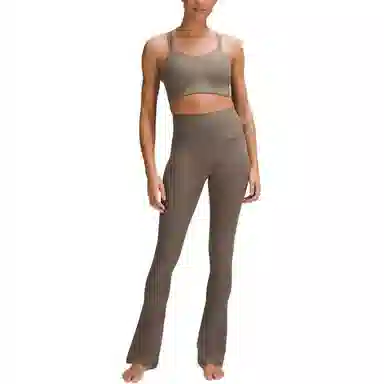 lululemon High-Rise Ribbed Mini-Flared