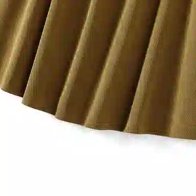 她池 时尚设计感休闲长裙 女款