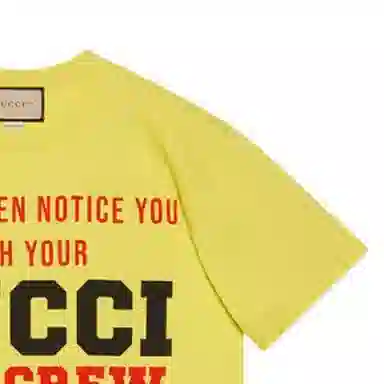 Gucci 100 T-Shirt Yellow