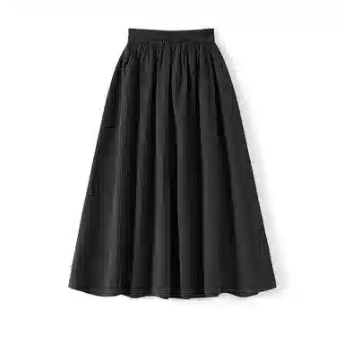 她池 时尚设计感休闲长裙 女款