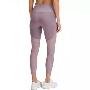lululemon Wunder Train Mesh Panel High-Rise Tight 25"