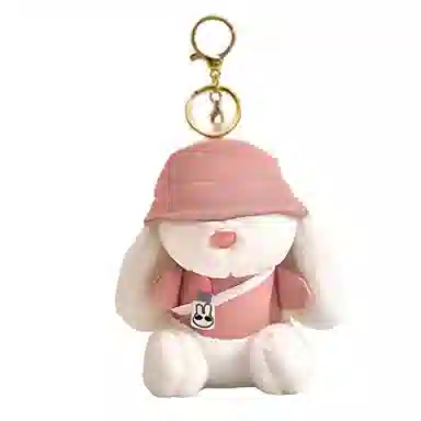 钵提 玉兔 玩偶 毛绒挂件