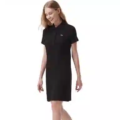 Lacoste Polo Dress Black