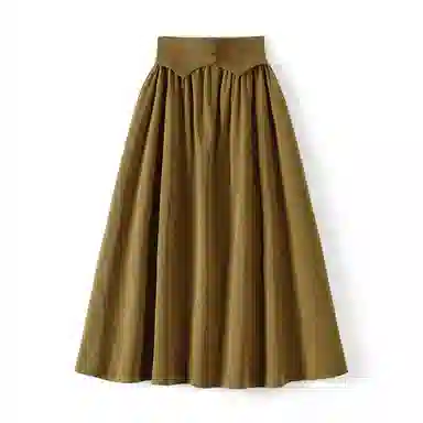 她池 时尚设计感休闲长裙 女款