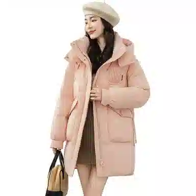 鸭鸭 时尚通勤保暖外套羽绒服 女款