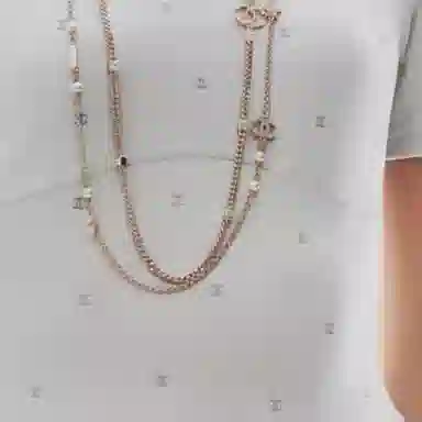 CHANEL Logo Print T-Shirt