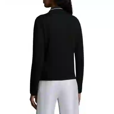 Moncler Embroidered Logo Cashmere Wool Jumper