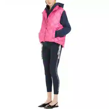 MaxMara Water-Resistant Technical Canvas Gilet