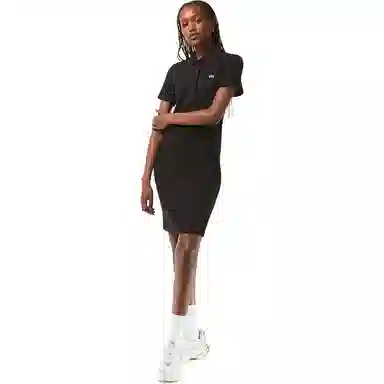 Lacoste Polo Dress Black
