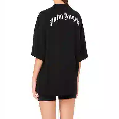 Palm Angels Decapitated Bear Logo T-Shirt Black