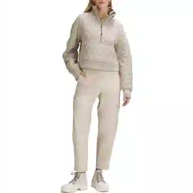 lululemon Scuba Oversized Quilted Half Zip