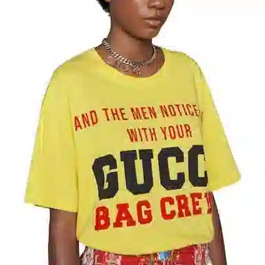 Gucci 100 T-Shirt Yellow
