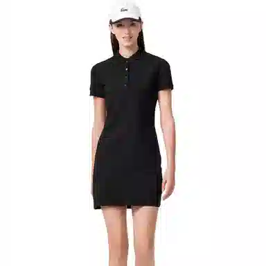 Lacoste Polo Dress Black