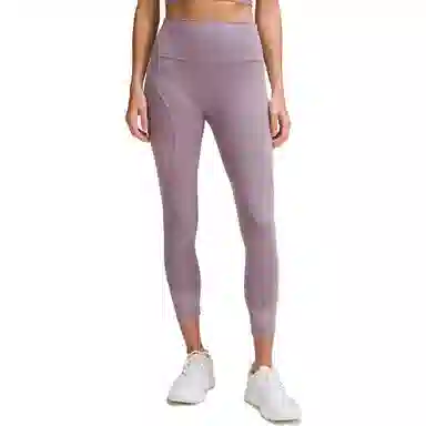 lululemon Wunder Train Mesh Panel High-Rise Tight 25"