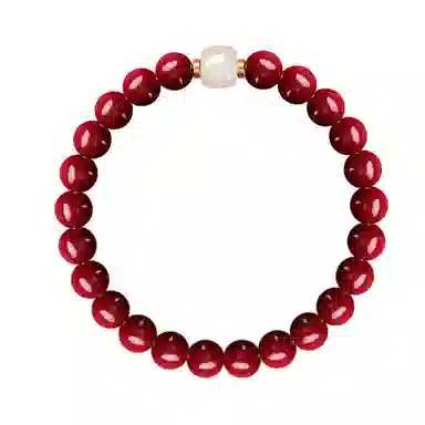 盈满堂 国风单圈 朱砂 手串 女款