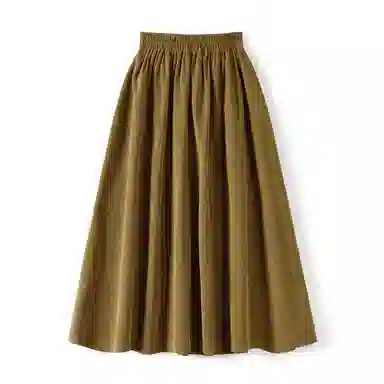 她池 时尚设计感休闲长裙 女款