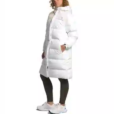 The North Face Nuptse Parka White