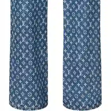 Louis Vuitton x America's Cup SS24 Logo Print Jeans
