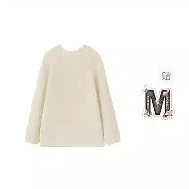 棉购 韩系氛围感宽松慵懒风绝美通勤显瘦针织衫 女款