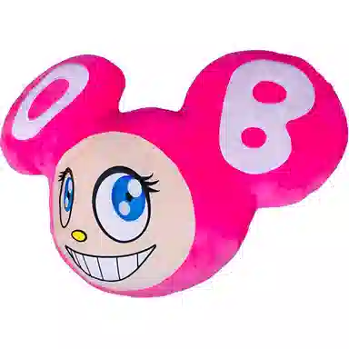 Murakami Kaikai Kiki DOB Plush Doll Blue/Red/Black 55cm