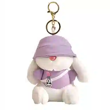 钵提 玉兔 玩偶 毛绒挂件