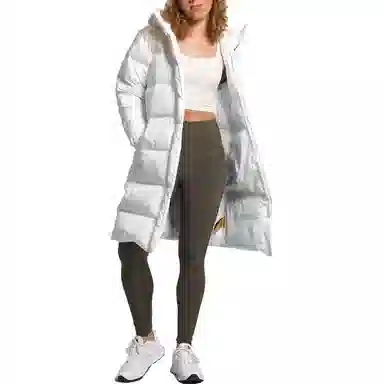 The North Face Nuptse Parka White