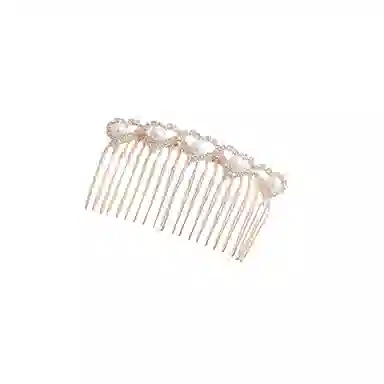 贯古今 气质盘发插梳发梳盘发叉夹蝴蝶结发卡碎发整理 合金 发簪 女款