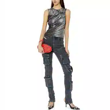 DIESEL OVAL-D Tank Top