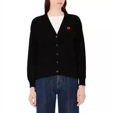 KENZO Floral Embroidered Cardigan