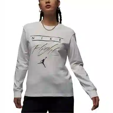Jordan Long Sleeve Tee White