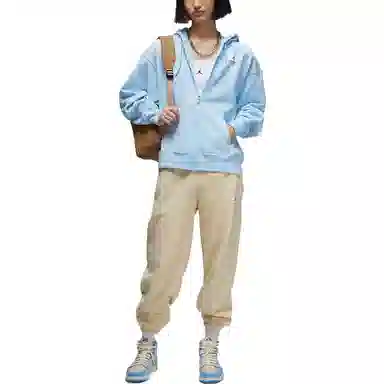 Jordan Hoodie Jacket Blue