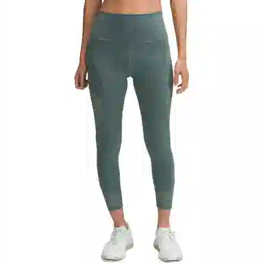 lululemon Wunder Train Mesh Panel High-Rise Tight 25"