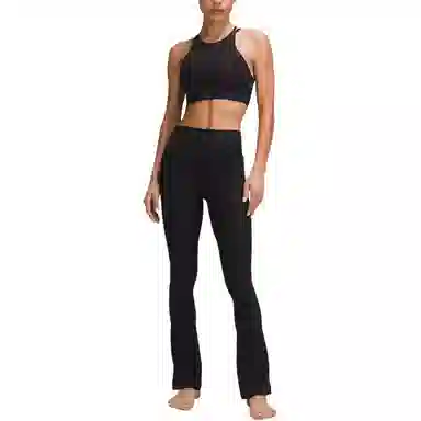 lululemon High-Rise Ribbed Mini-Flared