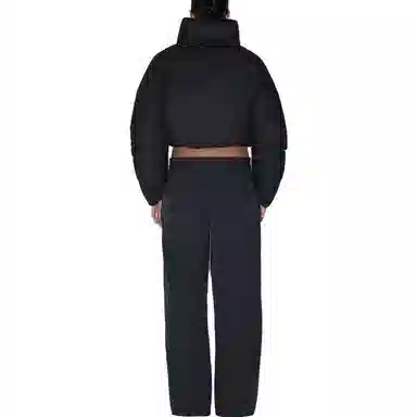 Khy DROP 002 Cropped Puffer Jacket Black