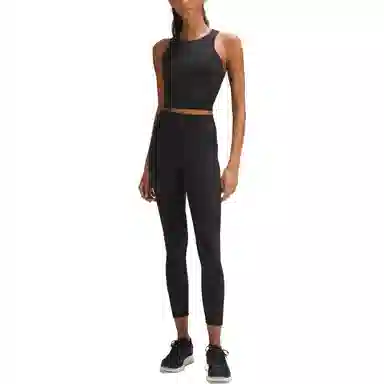 lululemon Wunder Train Mesh Panel High-Rise Tight 25"