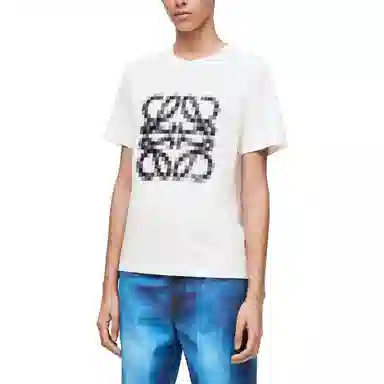 LOEWE Pixel Anagram T-Shirt White