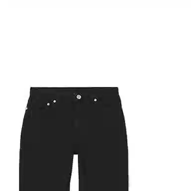 Burberry SS21 Logo Straight Jeans Black