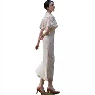 四美子 改良国风鱼尾旗袍 女款