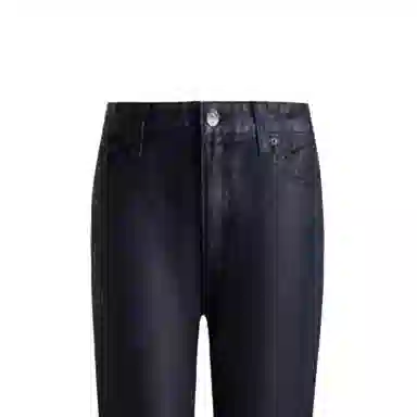 Armani Exchange Mid-Rise Straight Jeans Denim Blue